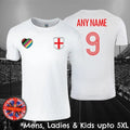 England Personalised Football Fans Mens Ladies Kids World Cup LGBTQ+ Unisex , , , Long Sleeve Tee