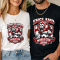 ENGLAND World Cup Football 2026 Unisex Kids T Shirt DTF Soccer Fan Tee Unisex , , , Long Sleeve Tee