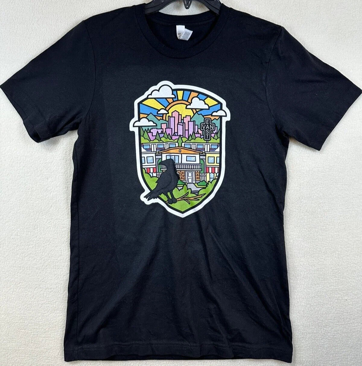East Vancouver T Shirt Marcus Hynes Original Make X Premium Black Mens Small Unisex , , , Long Sleeve Tee