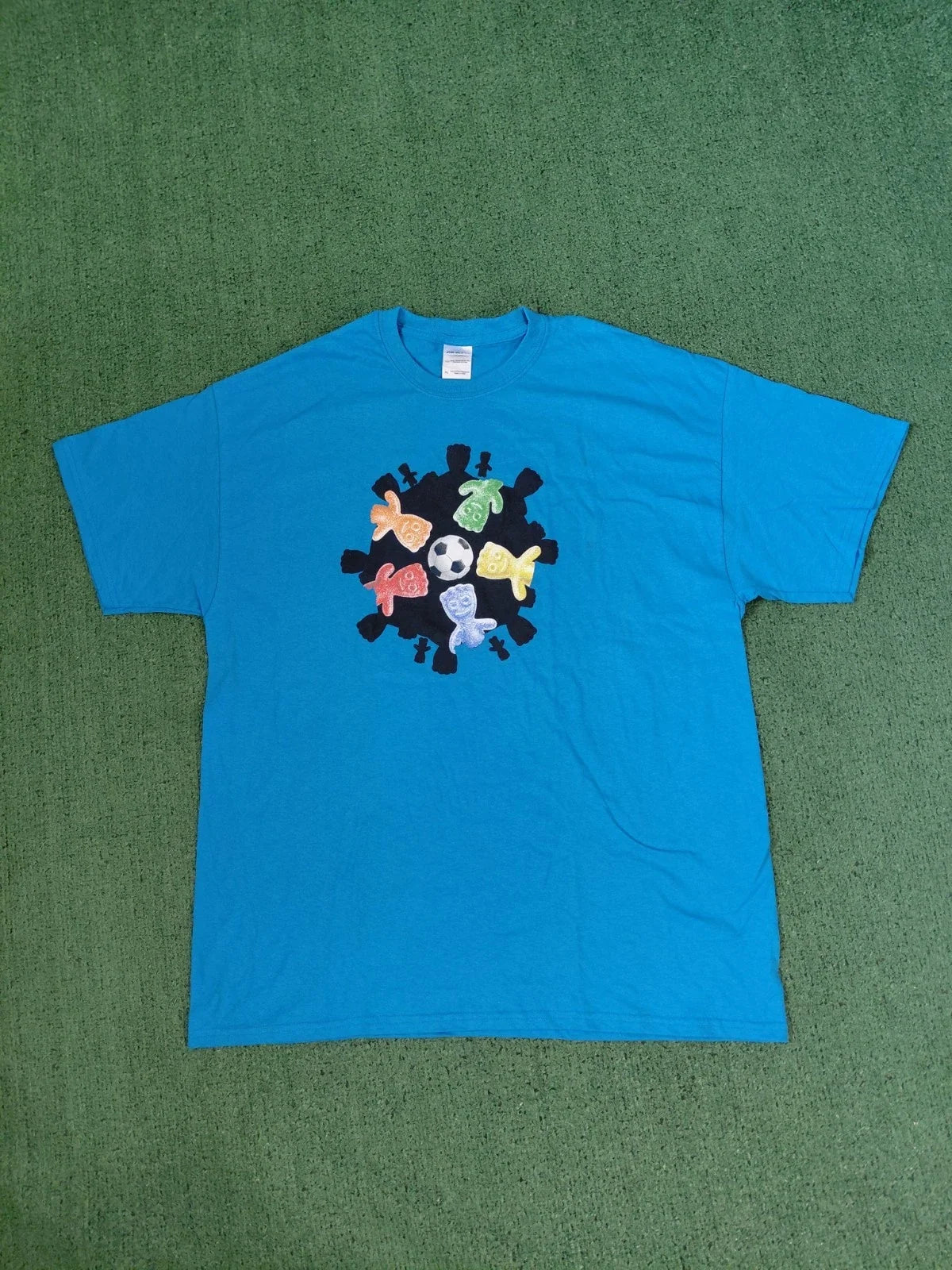 Sour Patch Kids Soccer T Shirt Size XL Unisex , , , Long Sleeve Tee