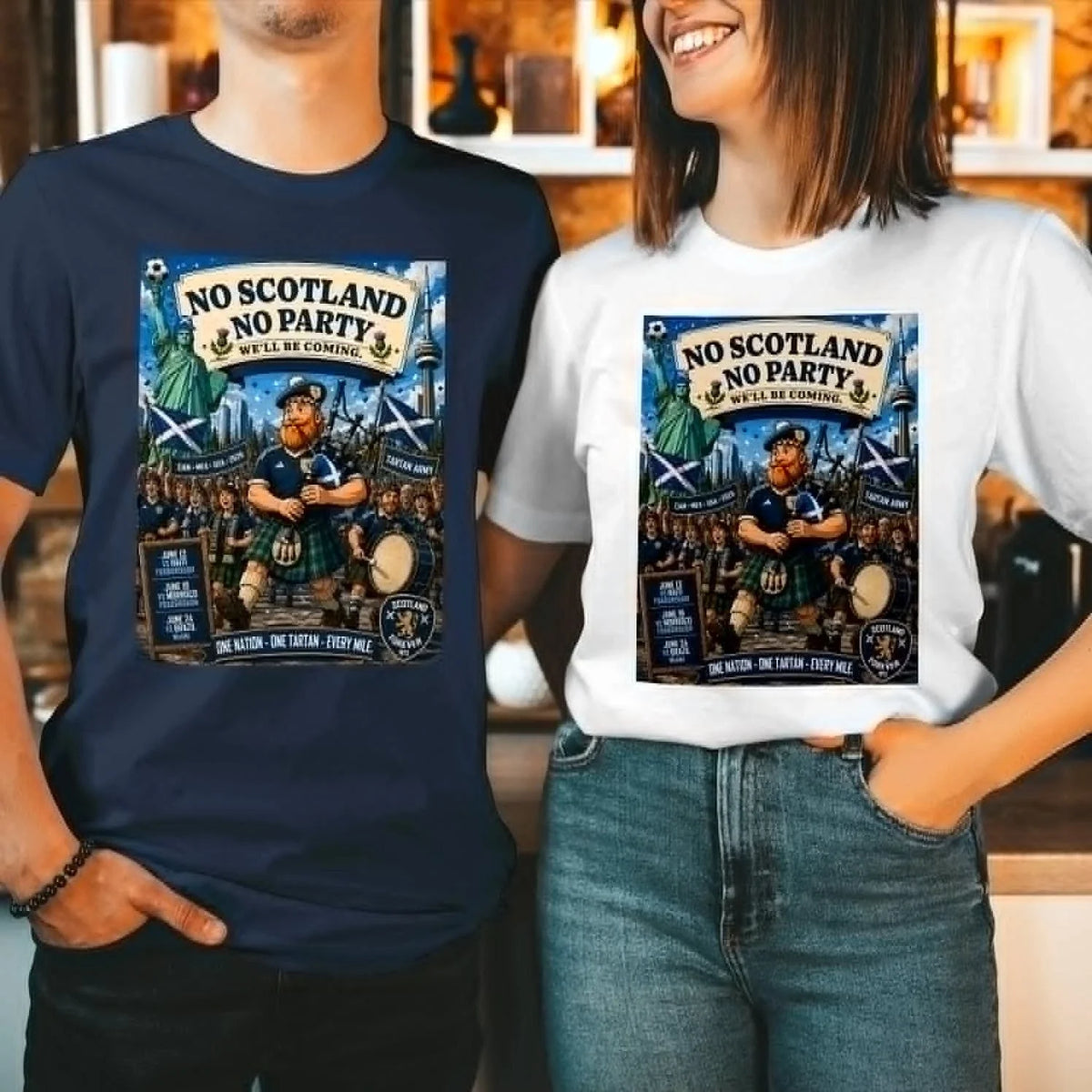 No Scotland No Party, We'll Be Coming, 2026 Football Fan (SC-16) Unisex , , , Long Sleeve Tee