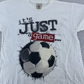Vintage Soccer Is Life It's Not Just a Game Shirt Mens Large Joke Sports 90s Tee Unisex , , , Long Sleeve Tee