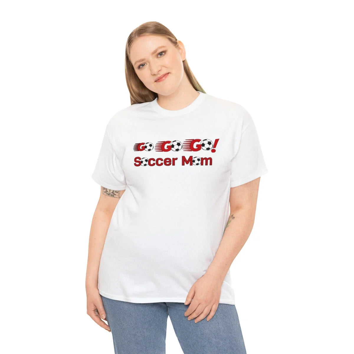 Soccer Mom T- Shirt "Go Go Go!" Unisex , , , Long Sleeve Tee