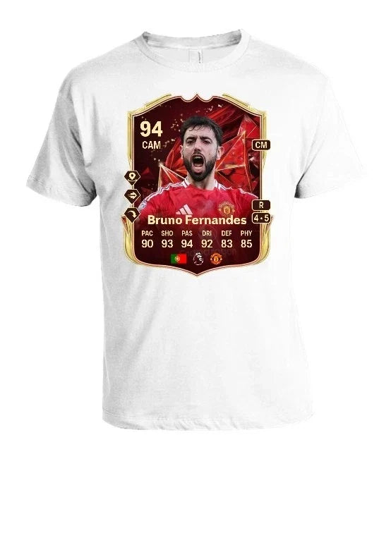 Bruno Fernandes Adult & Kids sizes available Unisex , , , Long Sleeve Tee