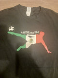 MEXICO LIFE IS FOOTBALL NAPA 2018 BLACK MENS XL TWO SIDED T SHIRT RARE SOCCER Unisex , , , Long Sleeve Tee