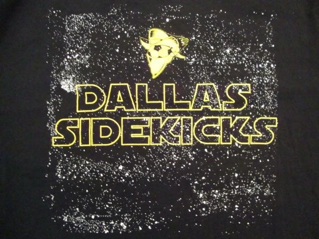 Dallas Sidekicks Soccer Team Spoof Sportswear Fan Apparel Black T Shirt Size XL Unisex , , , Long Sleeve Tee