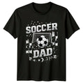 Soccer Dad Mens Football Soccer Sports Fathers Day Gift For Him Unisex , , , Long Sleeve Tee
