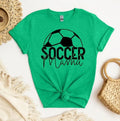 Unisex Graphic Tee, Soccer Mama Shirt, Sports Mama Unisex Shirt Unisex , , , Long Sleeve Tee