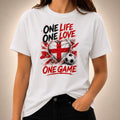 England t shirt football 2026 fan flag English soccer art top one game tee gift Unisex , , , Long Sleeve Tee