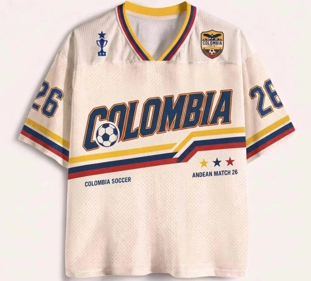 Custom Colombia Shirt, Retro Colombian Tee Unisex , , , Long Sleeve Tee