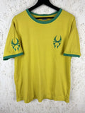 00s Soulfly #09 Metal Band Cotton TShirt Brazil Soccer Jersey Sepultura Style XL Unisex , , , Long Sleeve Tee