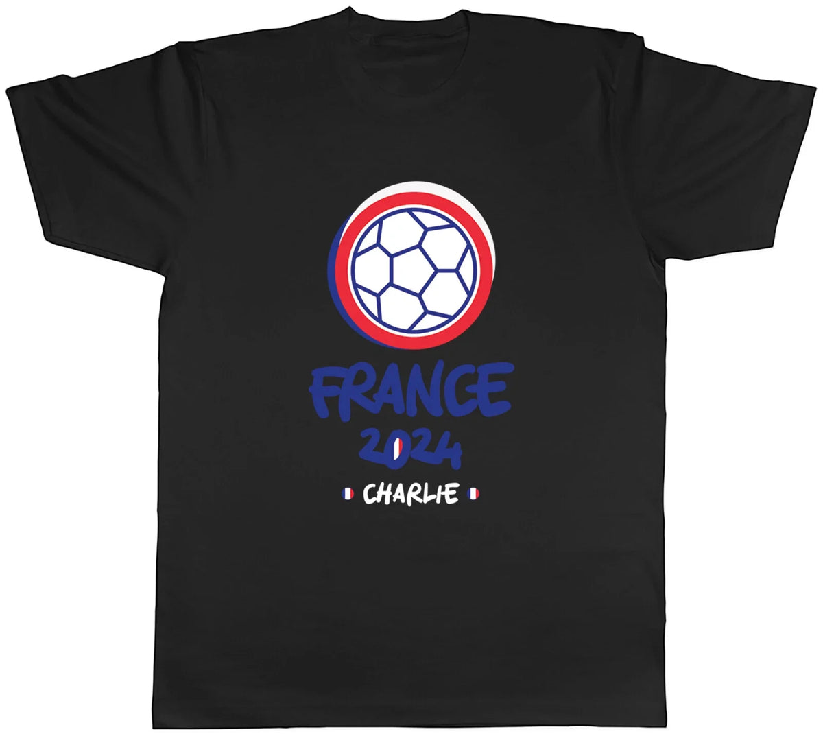 Personalised France 2024 Mens Football Soccer Supporter Fan Tee Gift Unisex , , , Long Sleeve Tee