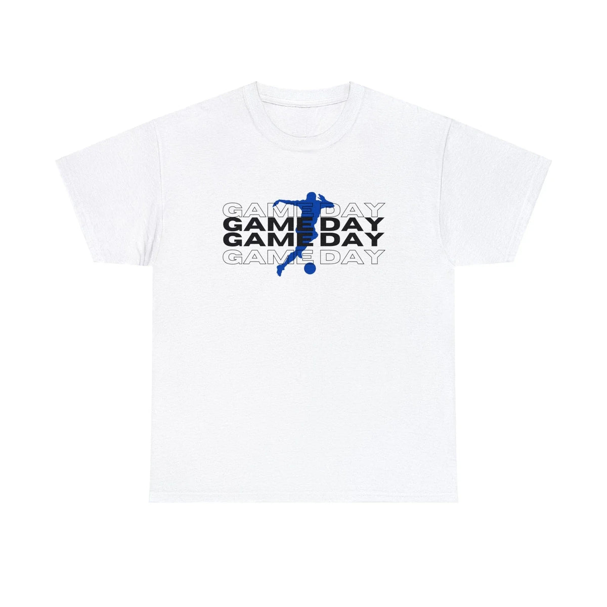 Soccer Game Day -Unisex Heavy Cotton Tee Unisex , , , Long Sleeve Tee