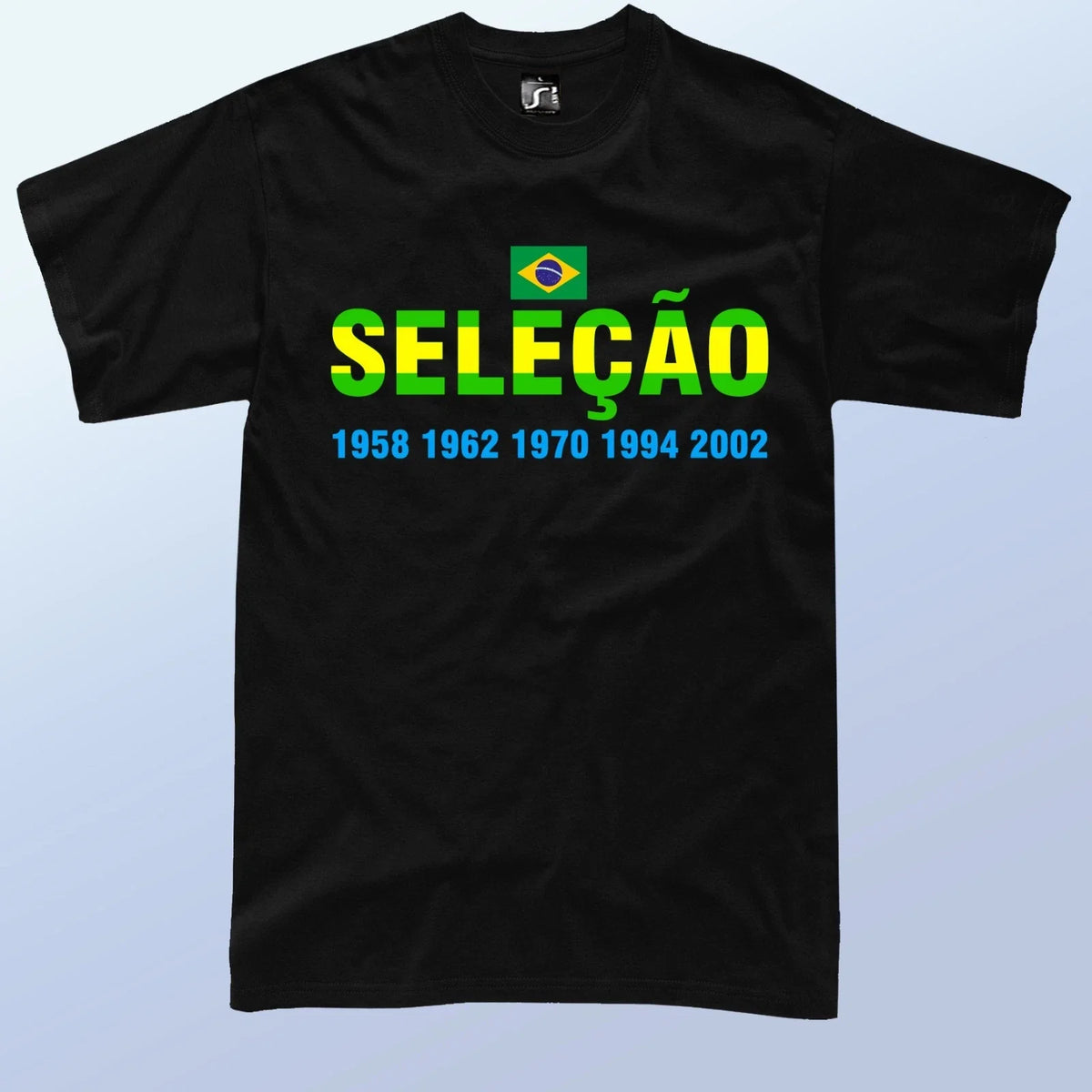 Brazil Soccer Shirt, Seleção , Brazil Football Fan Tee , neymar jr + kids Unisex , , , Long Sleeve Tee