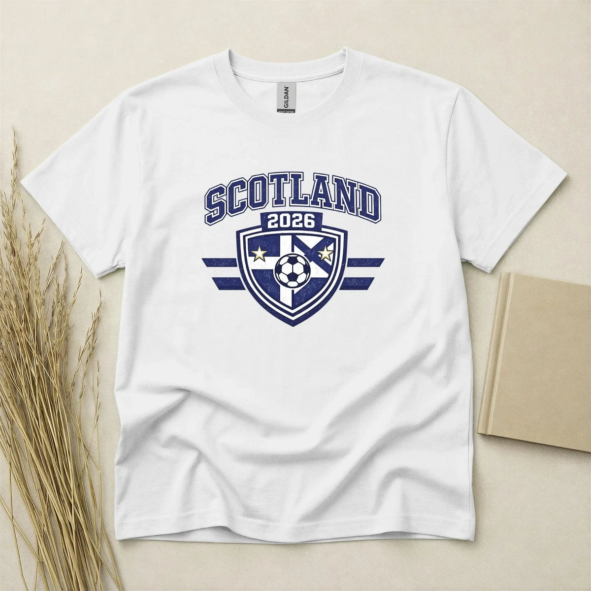 Scotland 2026 Football Fan T Shirt Soccer Supporters Gildan Cotton Family Top Unisex , , , Long Sleeve Tee