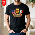 World Cup 2026 Printed Soccer Cup North USA Football Fan Gift Mens T Top Unisex , , , Long Sleeve Tee