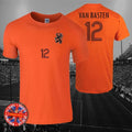 Marco van Basten Holland Inspired Football , Men's, Ladies, Kids Unisex , , , Long Sleeve Tee