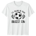 Ill Always Be Your Biggest Soccer Mom Soccer Gift For Him And Her Unisex , , , Long Sleeve Tee