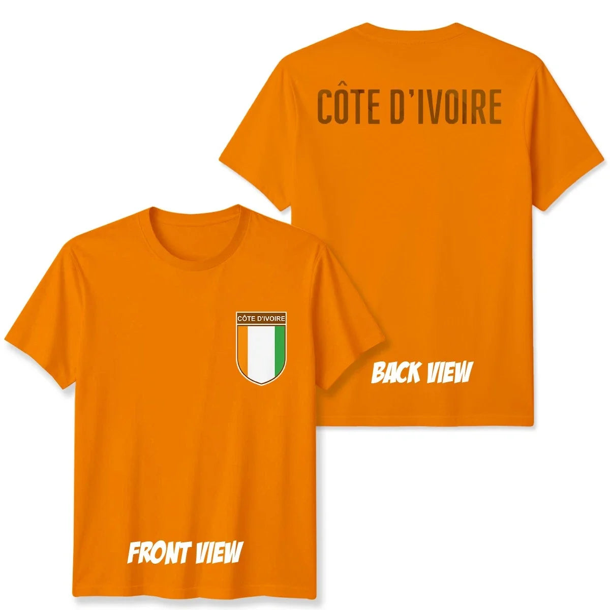 Cote d'Ivoire Football Unisex Kids Country Pride Soccer Tee #WC Unisex , , , Long Sleeve Tee