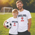 England Football Shirt 2026 T shirt Support England Team Tshirt Kids Adults Men Unisex , , , Long Sleeve Tee