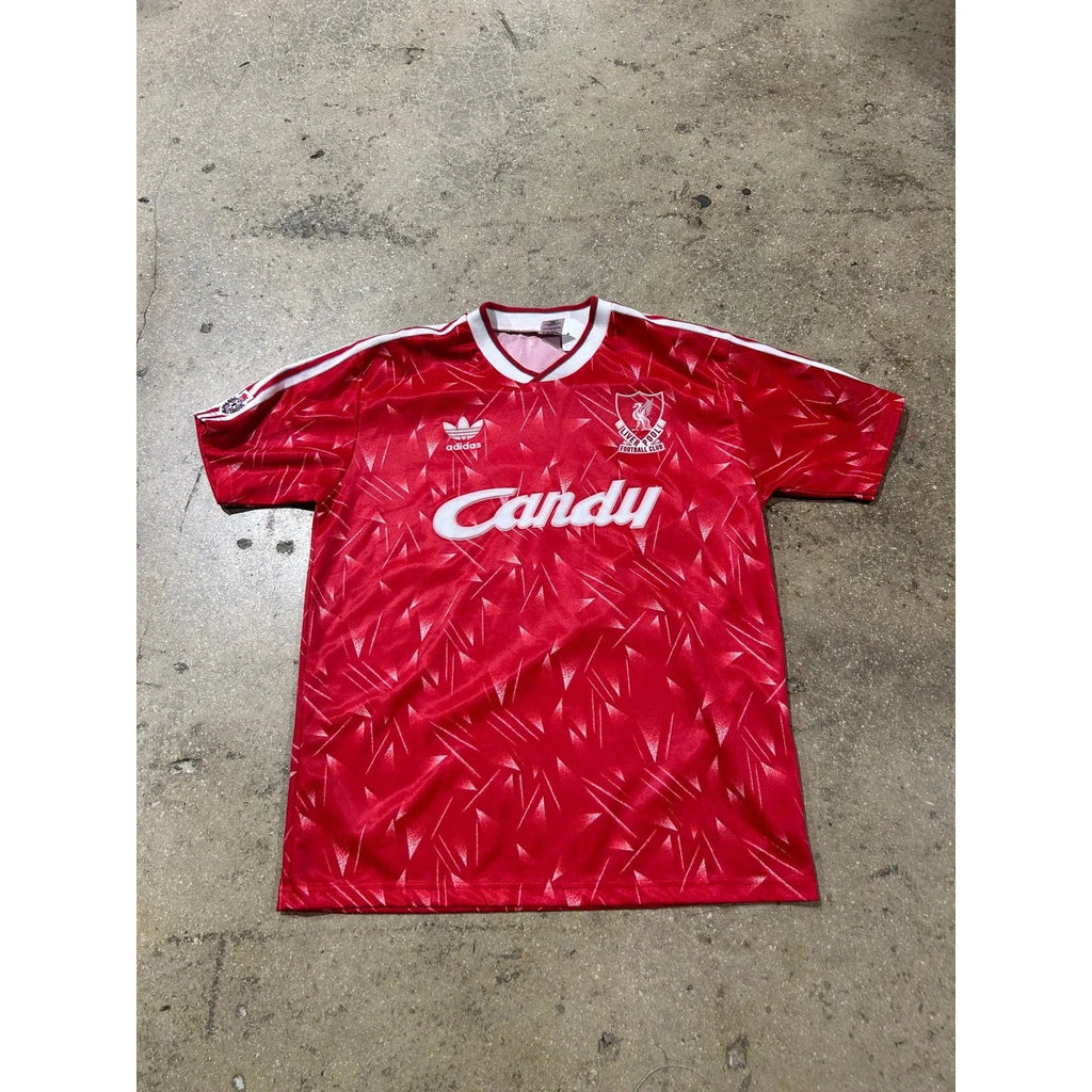 Liverpool Candy Soccer Jersey #7 - Red Size Large Unisex , , , Long Sleeve Tee