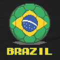 Brazil Soccer Shirt Retro Video Game Football Fan Tee 2026 Tournament Cup Unisex , , , Long Sleeve Tee