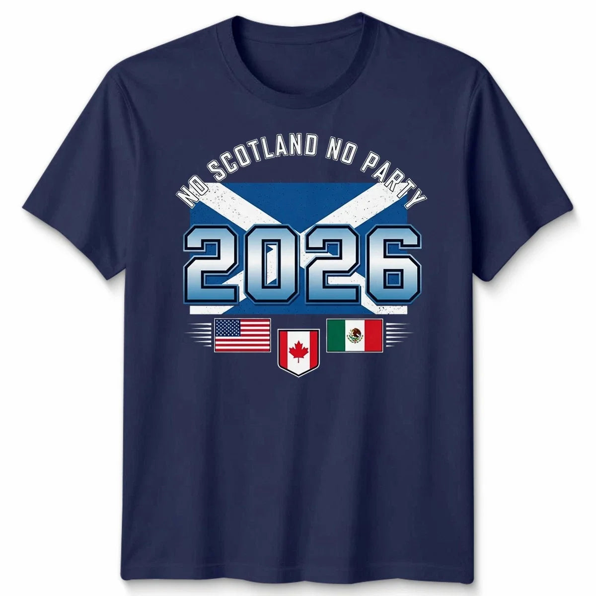No Scotland No Party Unisex Football T Shirt USA Global Game 2026 Men Women Tee Unisex , , , Long Sleeve Tee