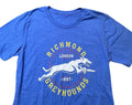 Ted Lasso A.F.C. Richmond Greyhounds Short Sleeve Shirt Mens S Blue Soccer Unisex , , , Long Sleeve Tee