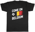Come on Belgium Supporter Football Fan Mens Tee Gift Top Unisex , , , Long Sleeve Tee