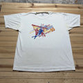 Vintage 90s 1995 Society Bank Findlay Soccer Tournament Graphic Shirt Size XL Unisex , , , Long Sleeve Tee