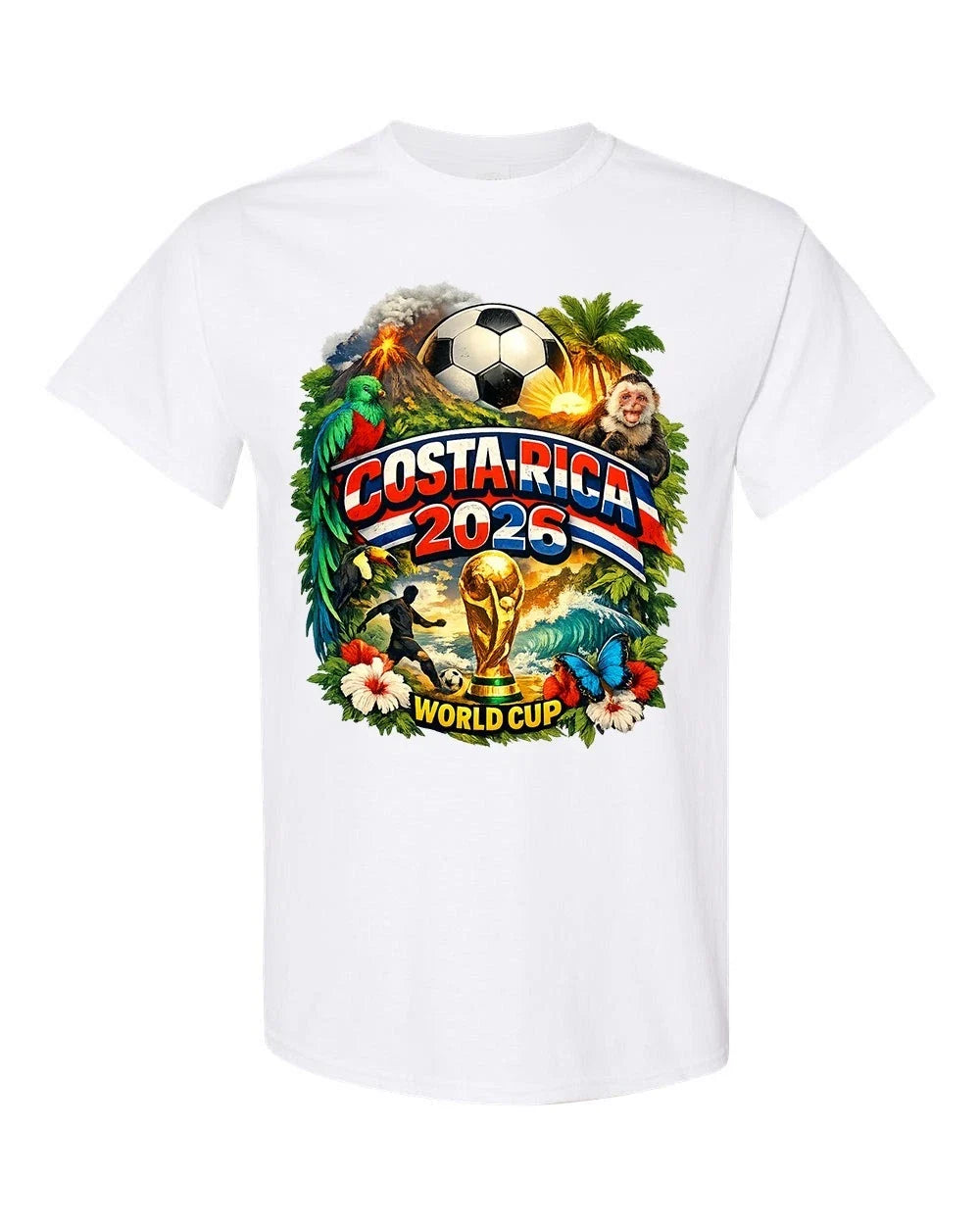 Costa Rica Soccer 2026 World Cup Style Unisex German Fan Shirt Football Unisex , , , Long Sleeve Tee