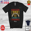 Custom Name Soccer Dad Definition Prouder; Father's Day Player Vintage Unisex , , , Long Sleeve Tee