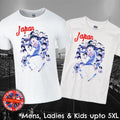Japan Football Fan Manga World Cup Mens Ladies Kids Qatar Gift Unisex , , , Long Sleeve Tee