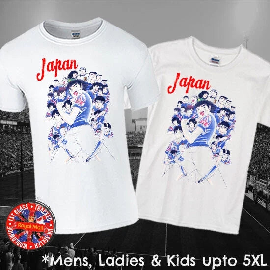 Japan Football Fan Manga World Cup Mens Ladies Kids Qatar Gift Unisex , , , Long Sleeve Tee