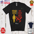 Custom Name Vintage Soccer Compare Normal Dad; Father's Day Player Family Shirt Unisex , , , Long Sleeve Tee