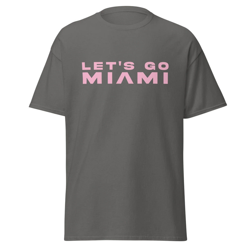 Let's Go Miami Football Soccer Inter Miami Messi Unisex Jersey Tshirt Unisex , , , Long Sleeve Tee