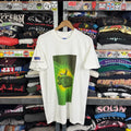 RARE VINTAGE 1997 SEGA SPORTS SATURN WORLDWIDE SOCCER 98 GAME PROMO Sz M Unisex , , , Long Sleeve Tee