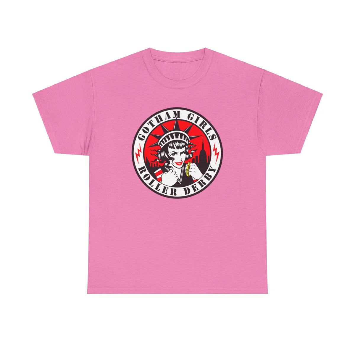 gotham girl roller derby heavy cotton Size M Unisex , , , Long Sleeve Tee