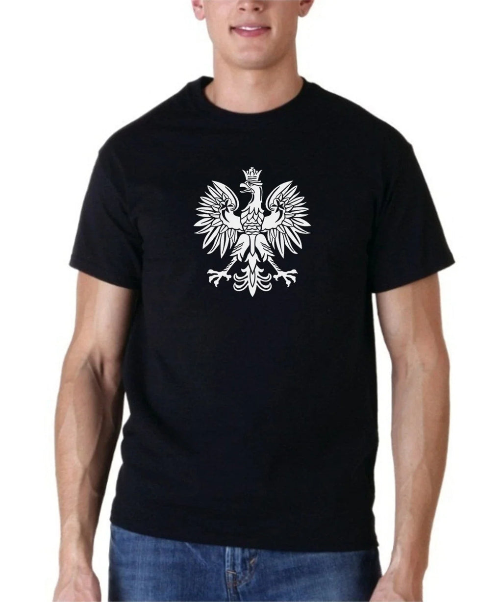 Polish Eagle T Shirt Poland Soccer Fan Tee National Pride Polska Emblem Shirt Unisex , , , Long Sleeve Tee