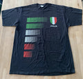 Italy Flag Crest Graphic Shirt Size XL ITALIA Soccer Football Streetwear Style Unisex , , , Long Sleeve Tee