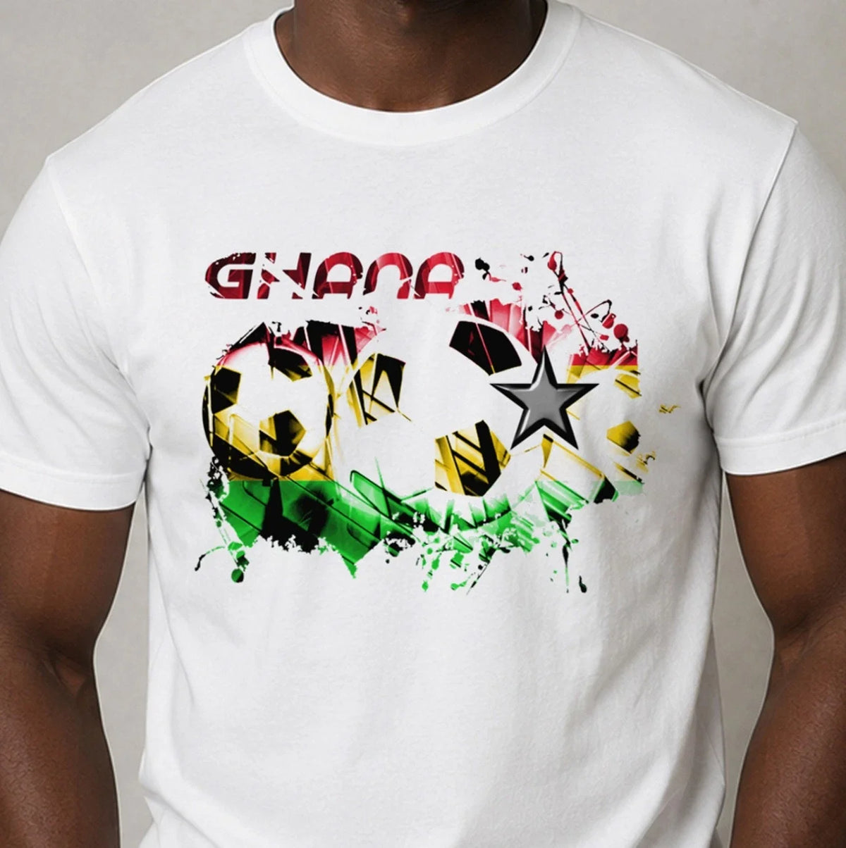 Ghana t shirt flag football tee gift Africa soccer fan support top all sizes Unisex , , , Long Sleeve Tee