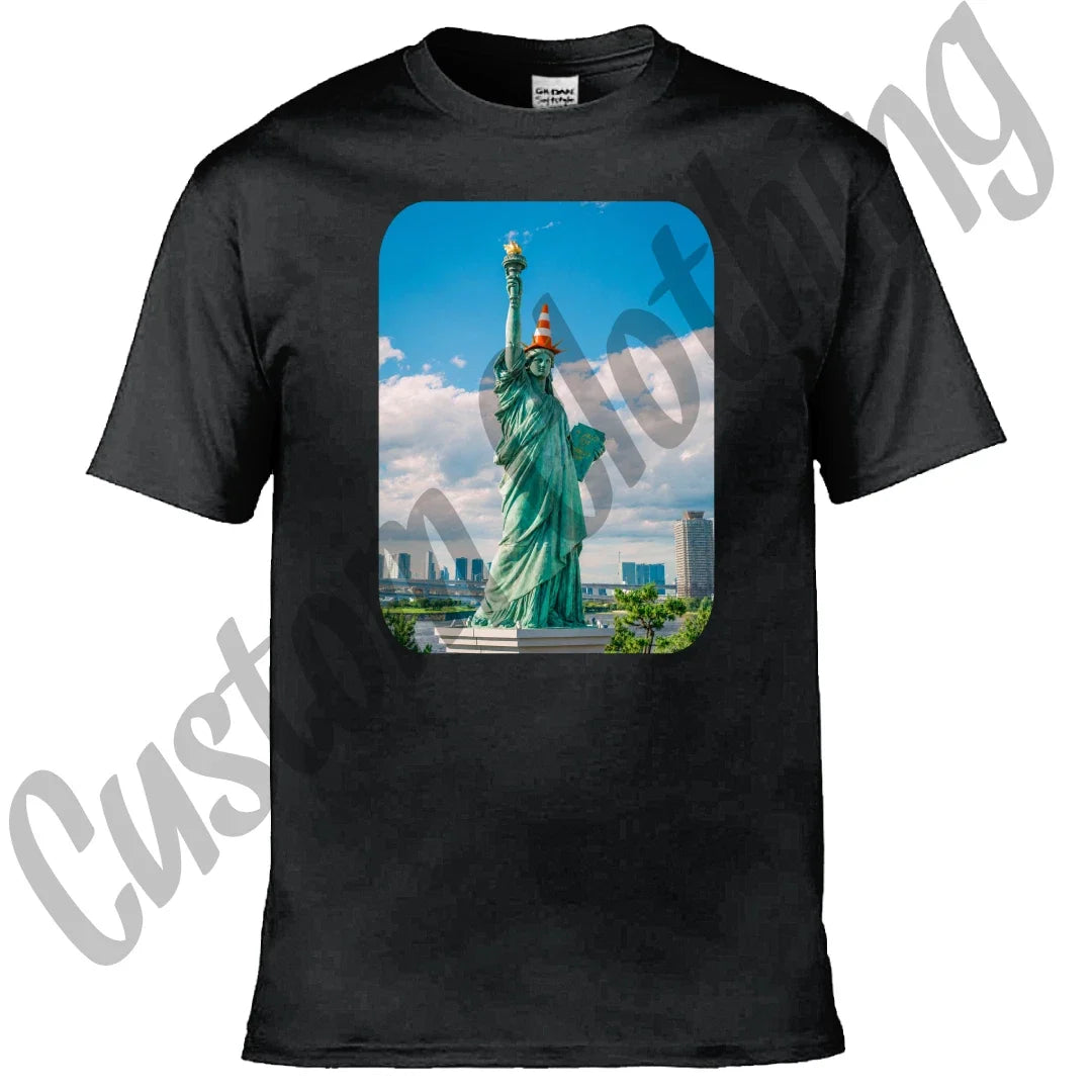 Scotland USA Statue Cone New York Boston 2026 Scottish World Cup USA /Tee Unisex , , , Long Sleeve Tee
