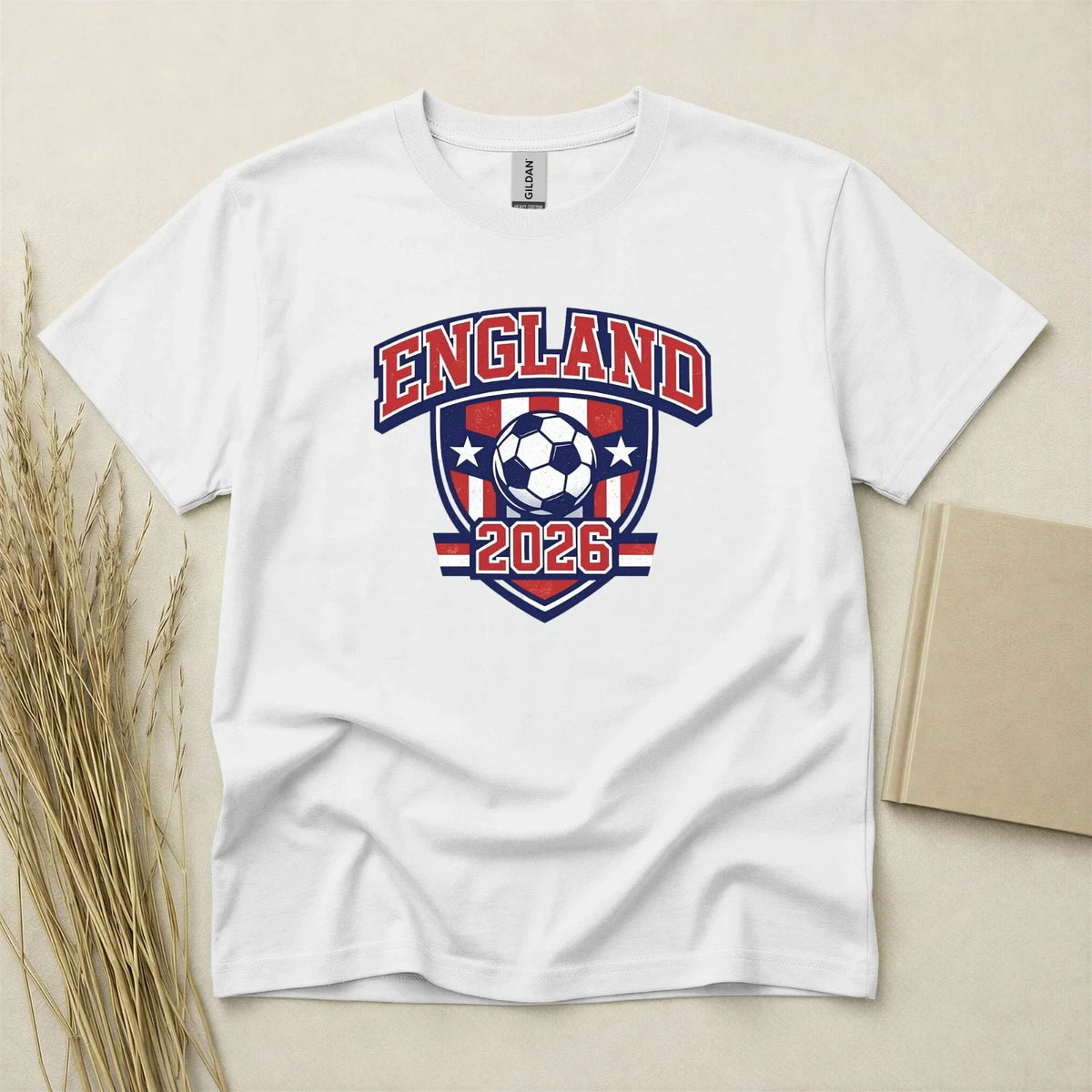 England 2026 Football Fan T Shirt Soccer Supporters Gildan Cotton Family Top Unisex , , , Long Sleeve Tee