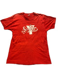 Vintage Soccer Shirt Adult Extra Large Red Y Coach Sportswear USA Made 80s Mens Unisex , , , Long Sleeve Tee