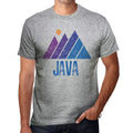 Men's Graphic Mountain Java Eco-Friendly Limited Edition Short Sleeve Unisex , , , Long Sleeve Tee