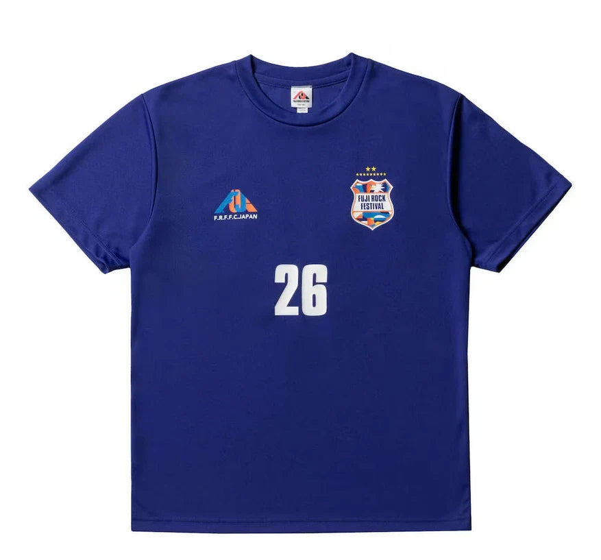 FUJI ROCK '26 Soccer Japan Blue 2026 Summer Unisex JP Limited Original Unisex , , , Long Sleeve Tee