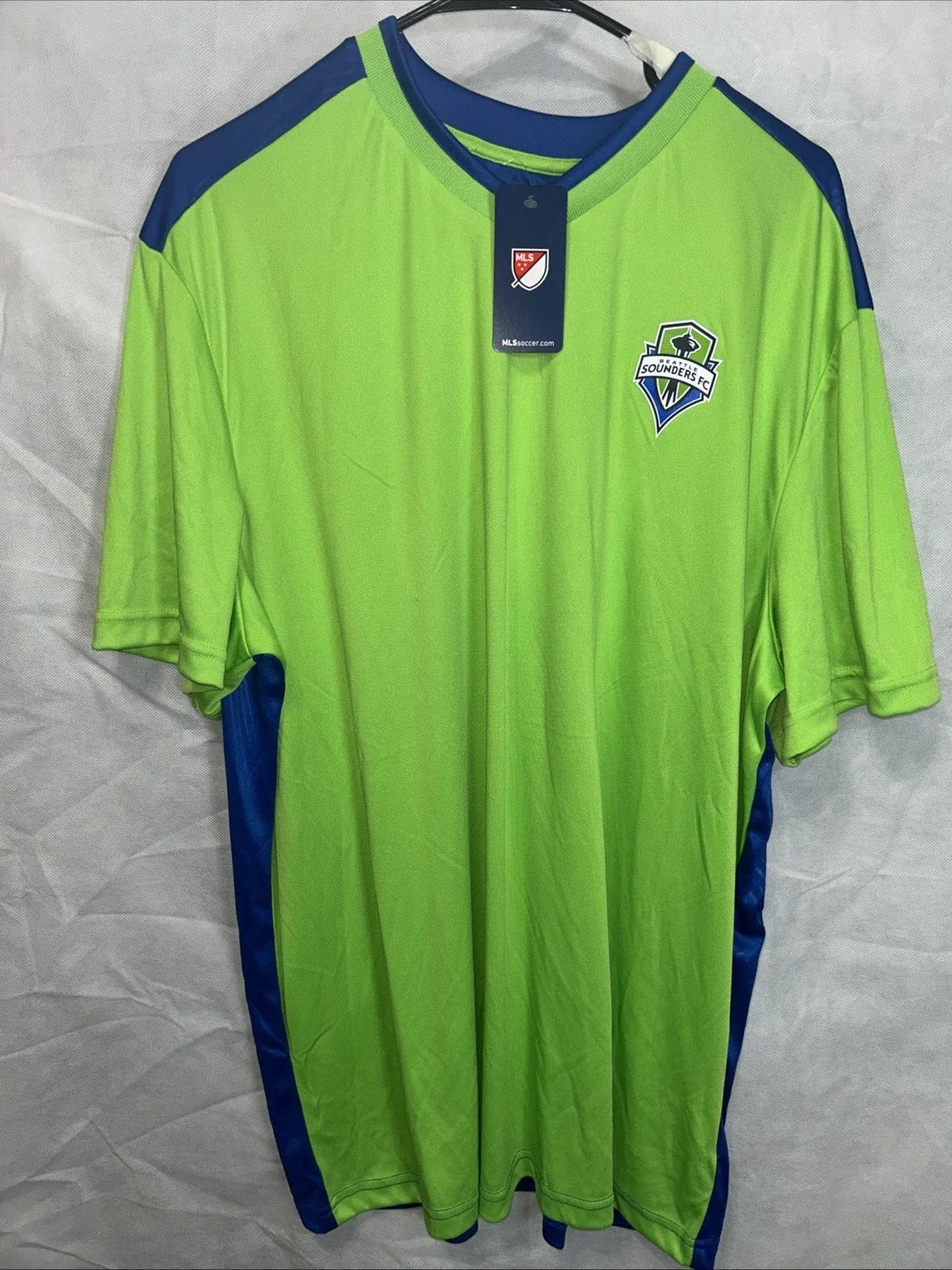 MLS Seattle Sounders Club Football Club Men’s 2XL Blue BX1 Unisex , , , Long Sleeve Tee