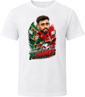 Bruno Fernandes, Portugal Caricature Soccer 2026 T Shirt Unisex , , , Long Sleeve Tee