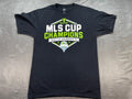 Seattle Sounders FC MLS Cup Champions Black Shirt Med Soccer Futbol PNW 2019 Y2K Unisex , , , Long Sleeve Tee