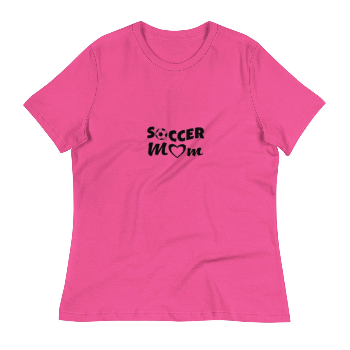 Women's Relaxed - Soccer Mom Shirt - Soccer - Mom - Pink Soccer Shirt Unisex , , , Long Sleeve Tee